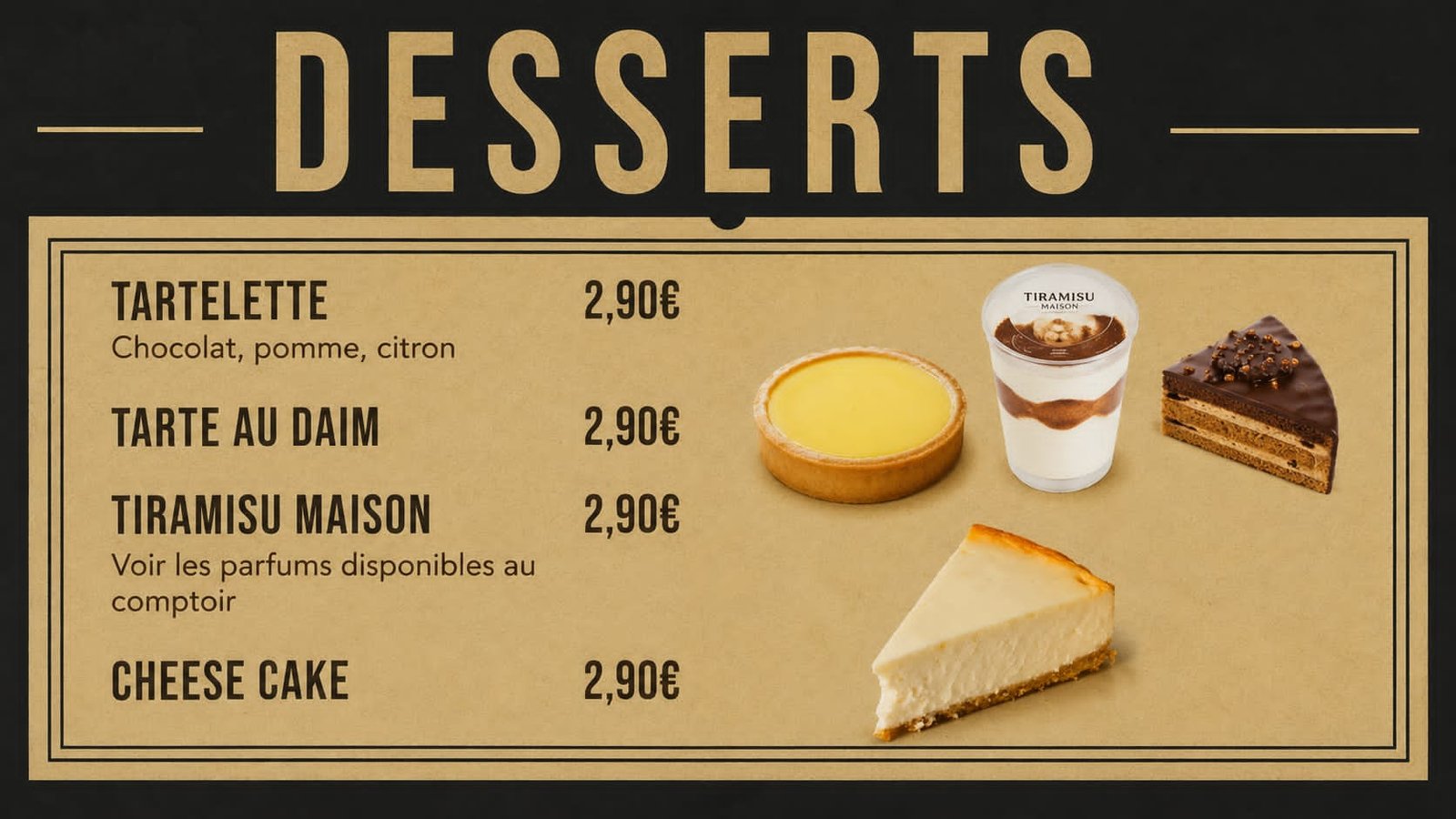 Desserts